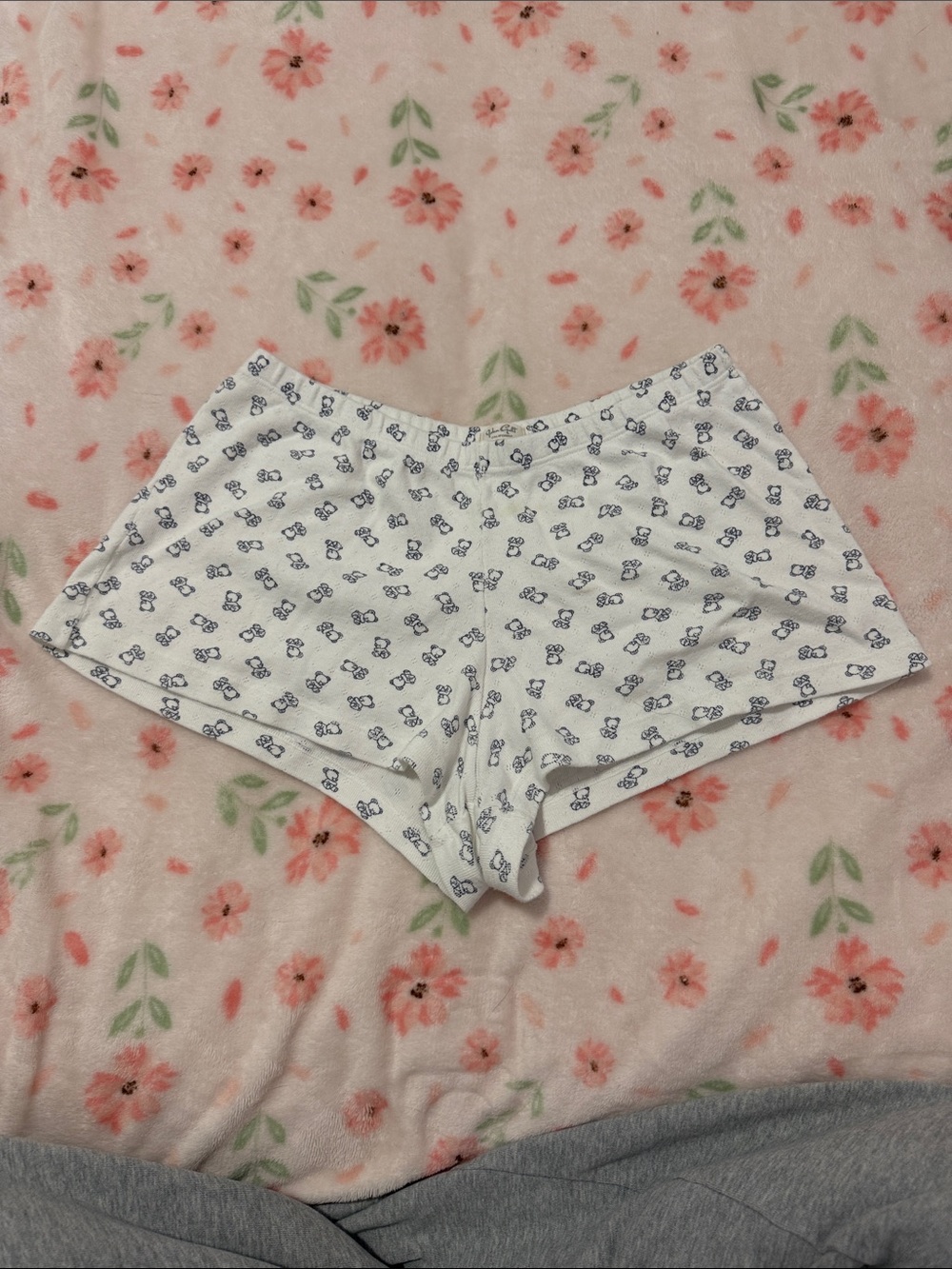 Brandy Blue Teddy Bear Pajama Shorts